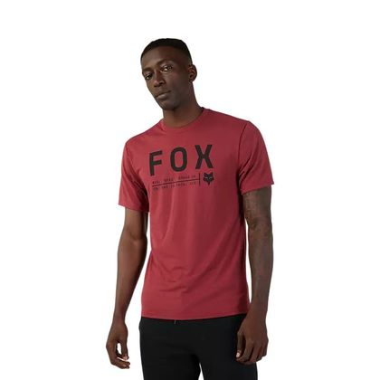 T-Shirt manches courtes Fox NON STOP - Rouge
