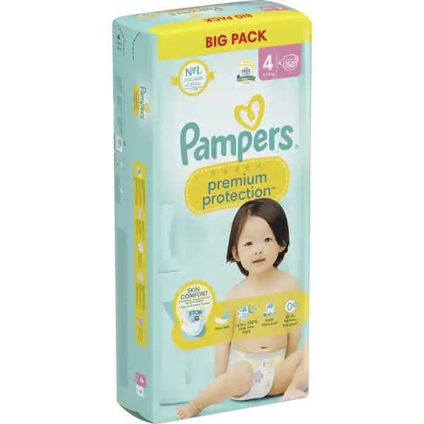 premium protection Windeln Gr.4 (9-14kg) Big Pack