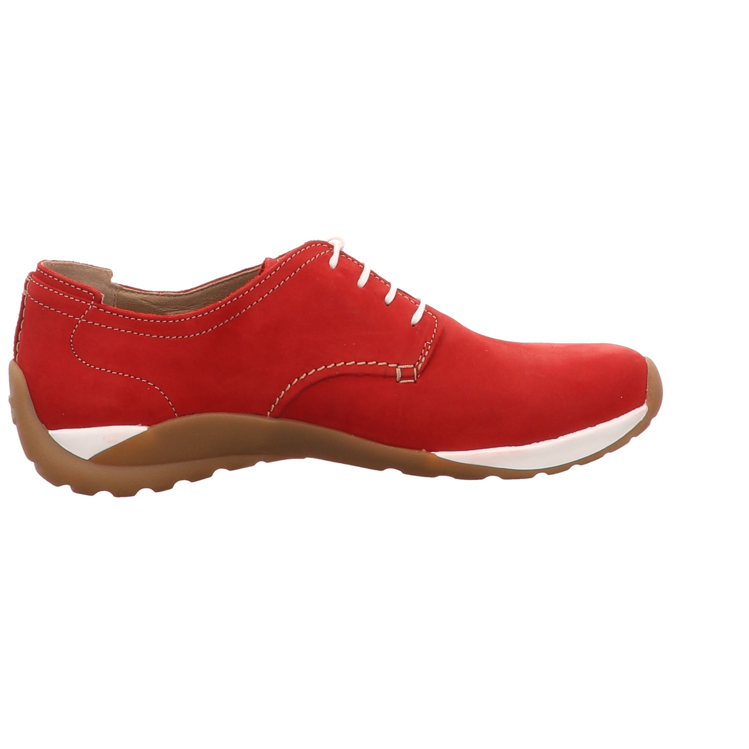 Camel Damen-Sneaker Nubuk rot rot