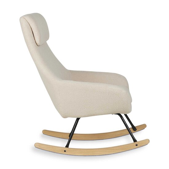 Fauteuil à bascule   Nordic Sheep Beige        de               Quax