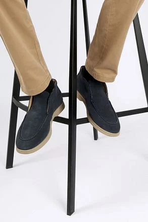 Suitable Ace Loafers Navy AceMidMoc-Navy kopen