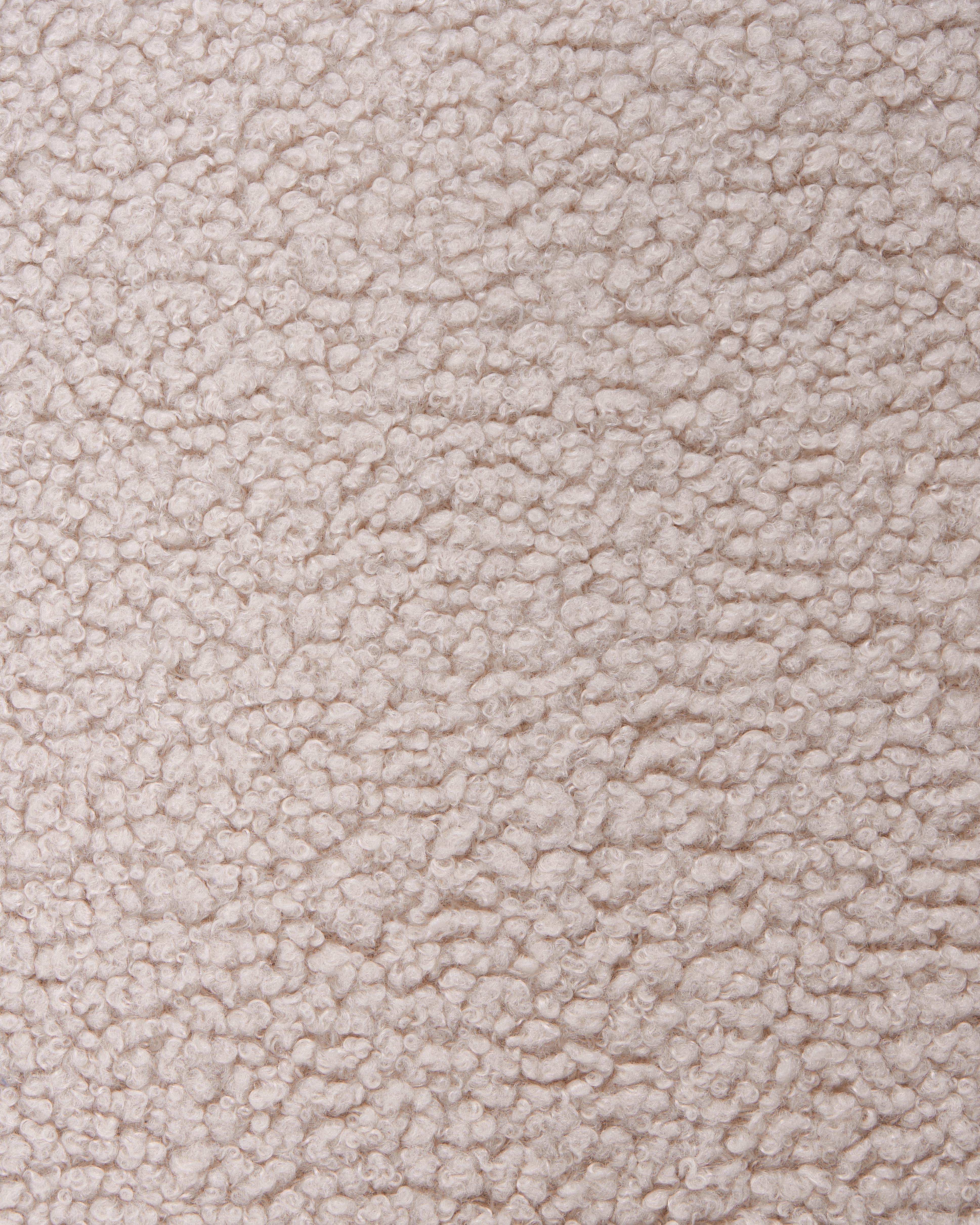 Fauteuil ILBRO Bouclé Lichtbeige