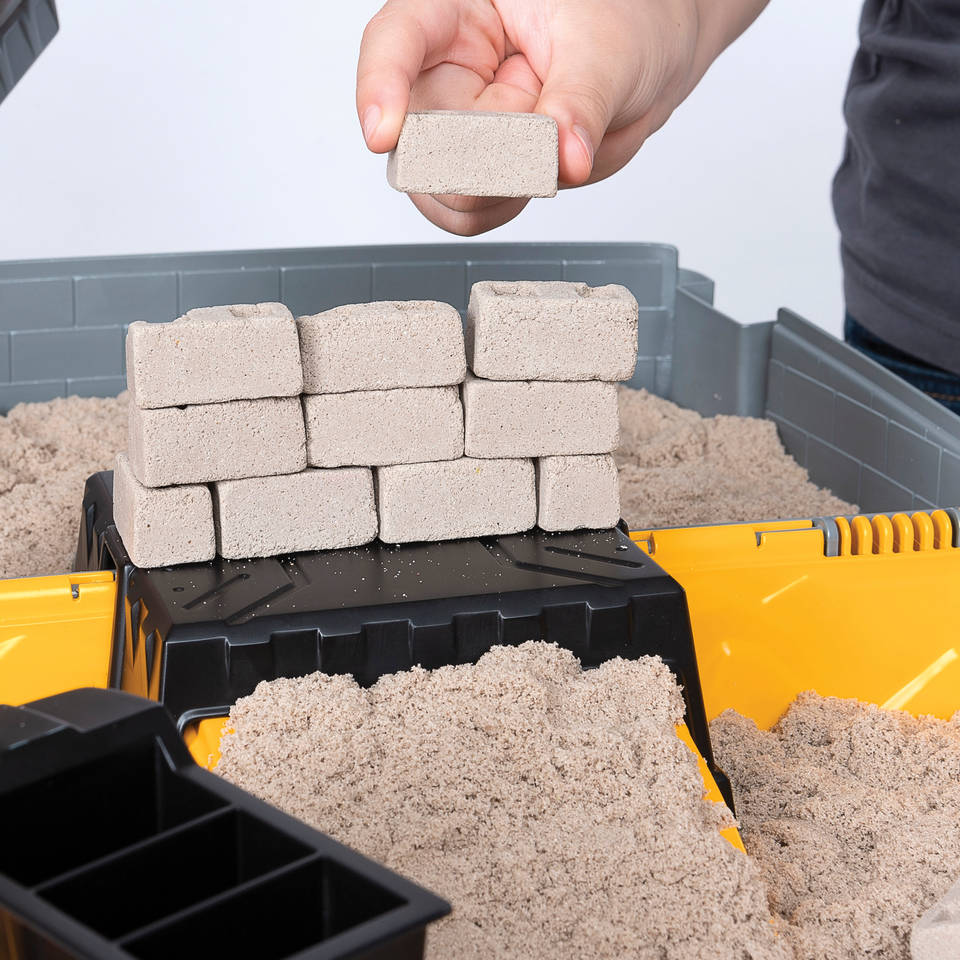 Kinetic Sand bouwplaats speelset