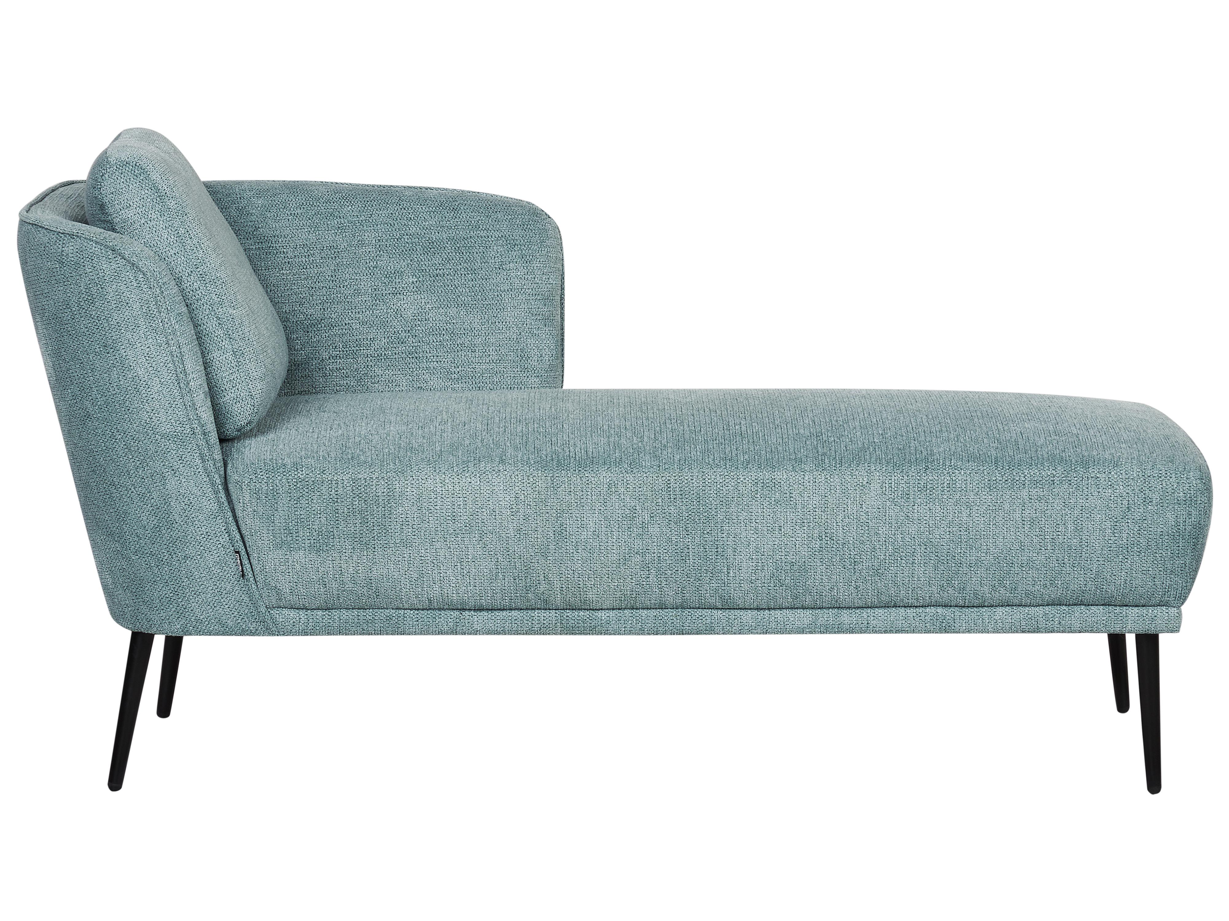 Linkszijdige chaise longue ARTHEZE Stof Blauw