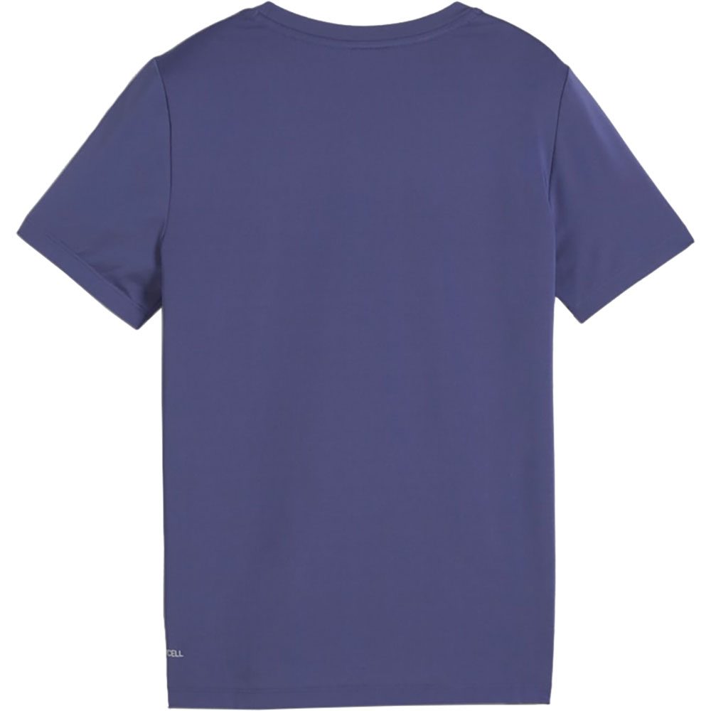 Puma Tad ESS Cat Logo Graphic T-Shirt Kinder blue crystal