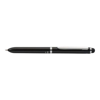 Online Touchpen - Stylo à bille 2 couleurs (bleu et rouge) noir - embout tactile