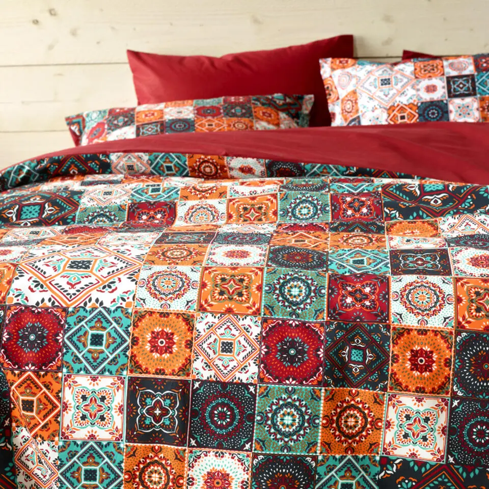 De Witte Lietaer Dekbedovertrek Ankara - Eenpersoons - 140 x 200/220 cm - Katoen