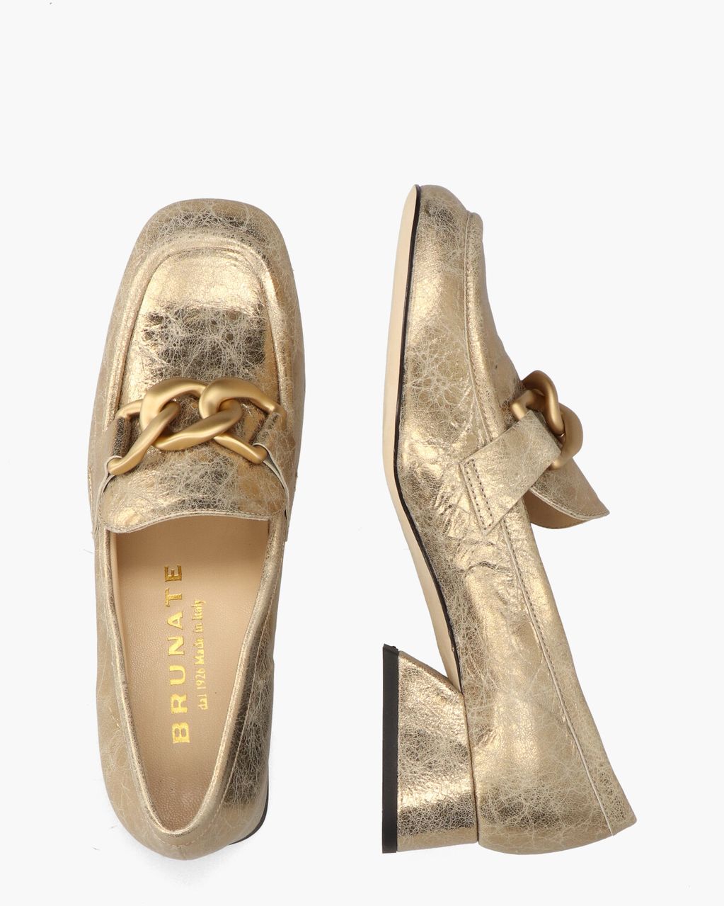 Brunate 32109 Goud Damesloafers
