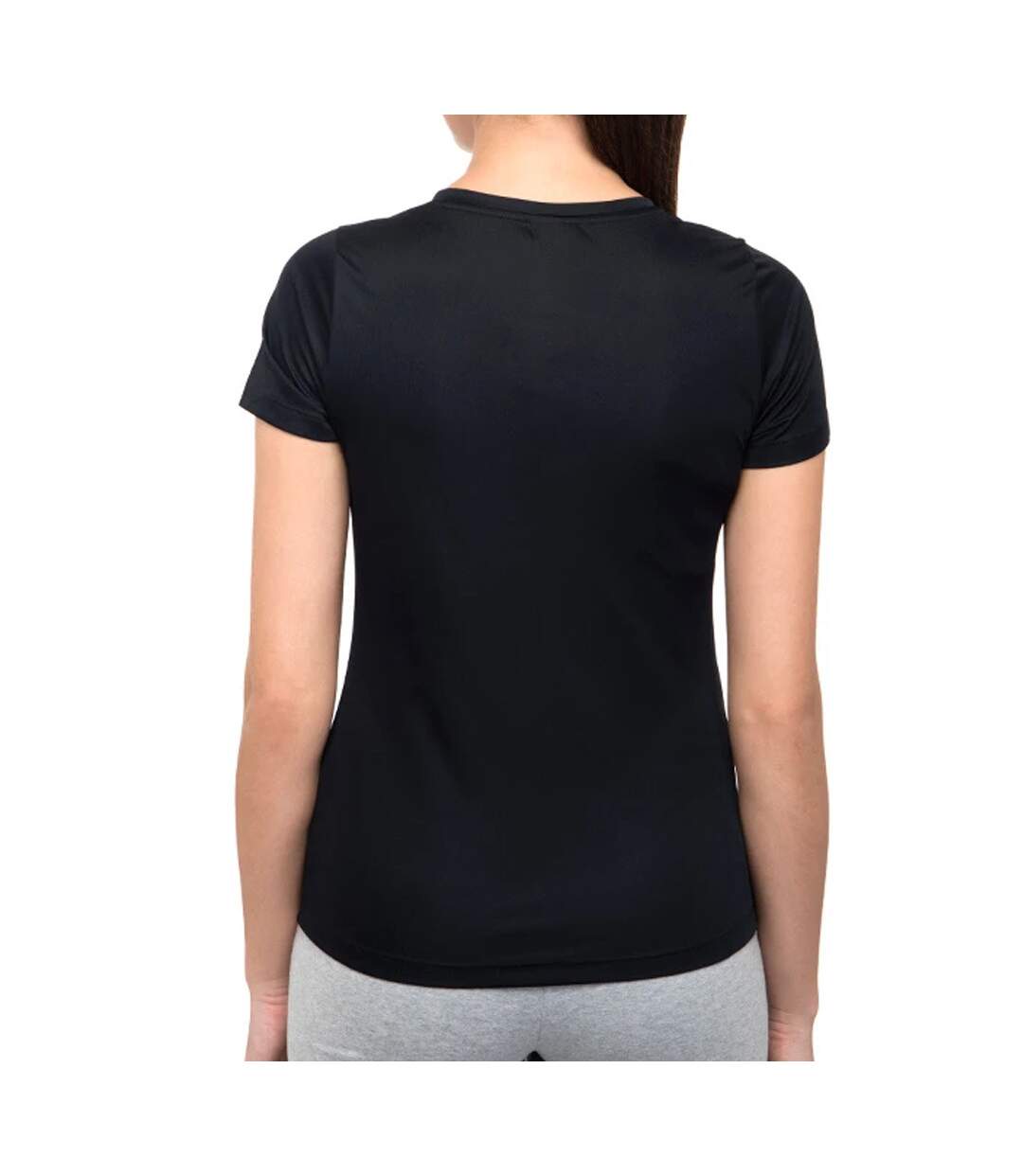 Maillot de Sport Noir Femme Reebok SS