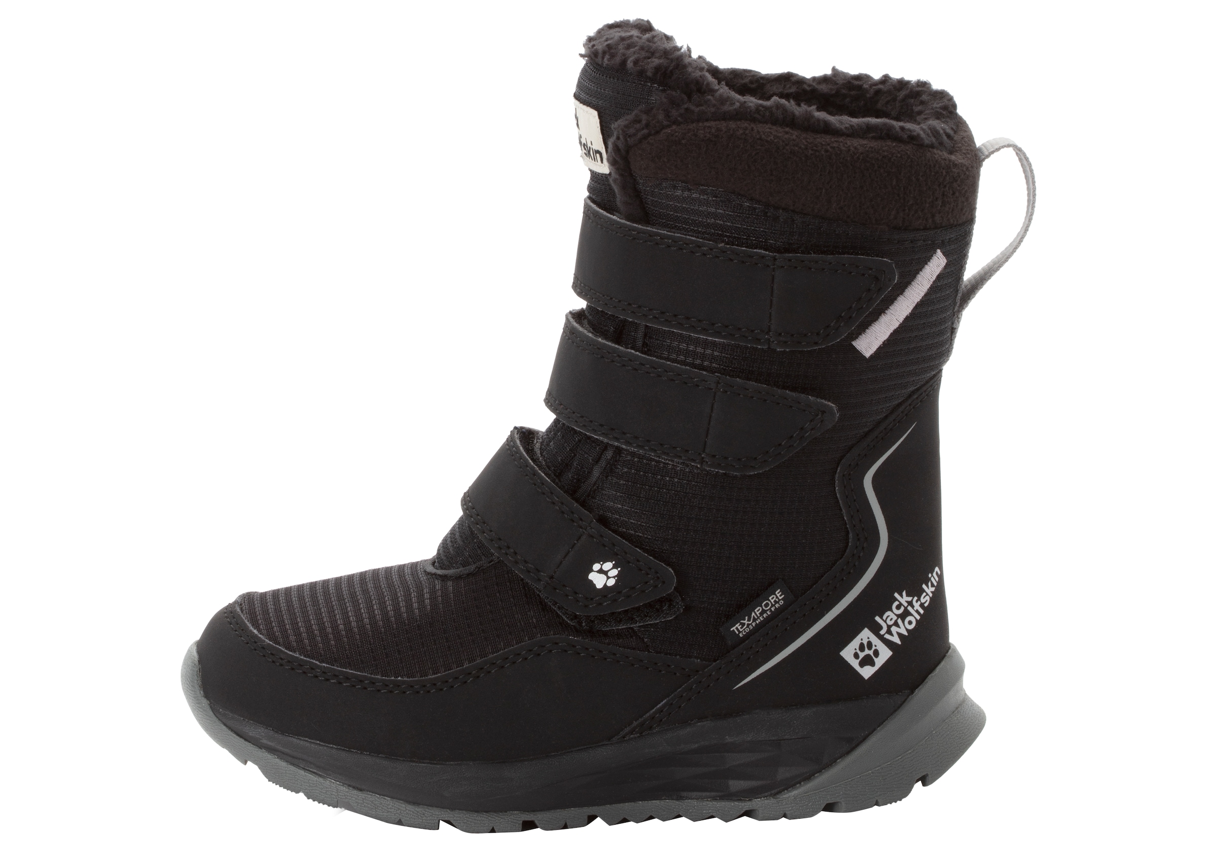 Jack Wolfskin Winterstiefel »POLAR BOOT TEXAPORE HIGH VC K«  Snowboots, Winterstiefel, Winterschuhe, wasserdicht & gefüttert