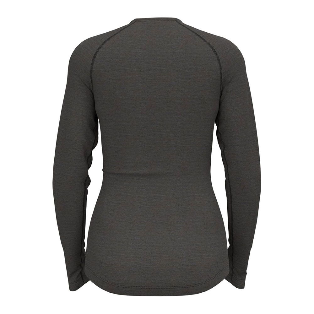 Odlo NATURAL PERFORMANCE PW 150 - Sous-couche Femme grey melange/dark grey melange