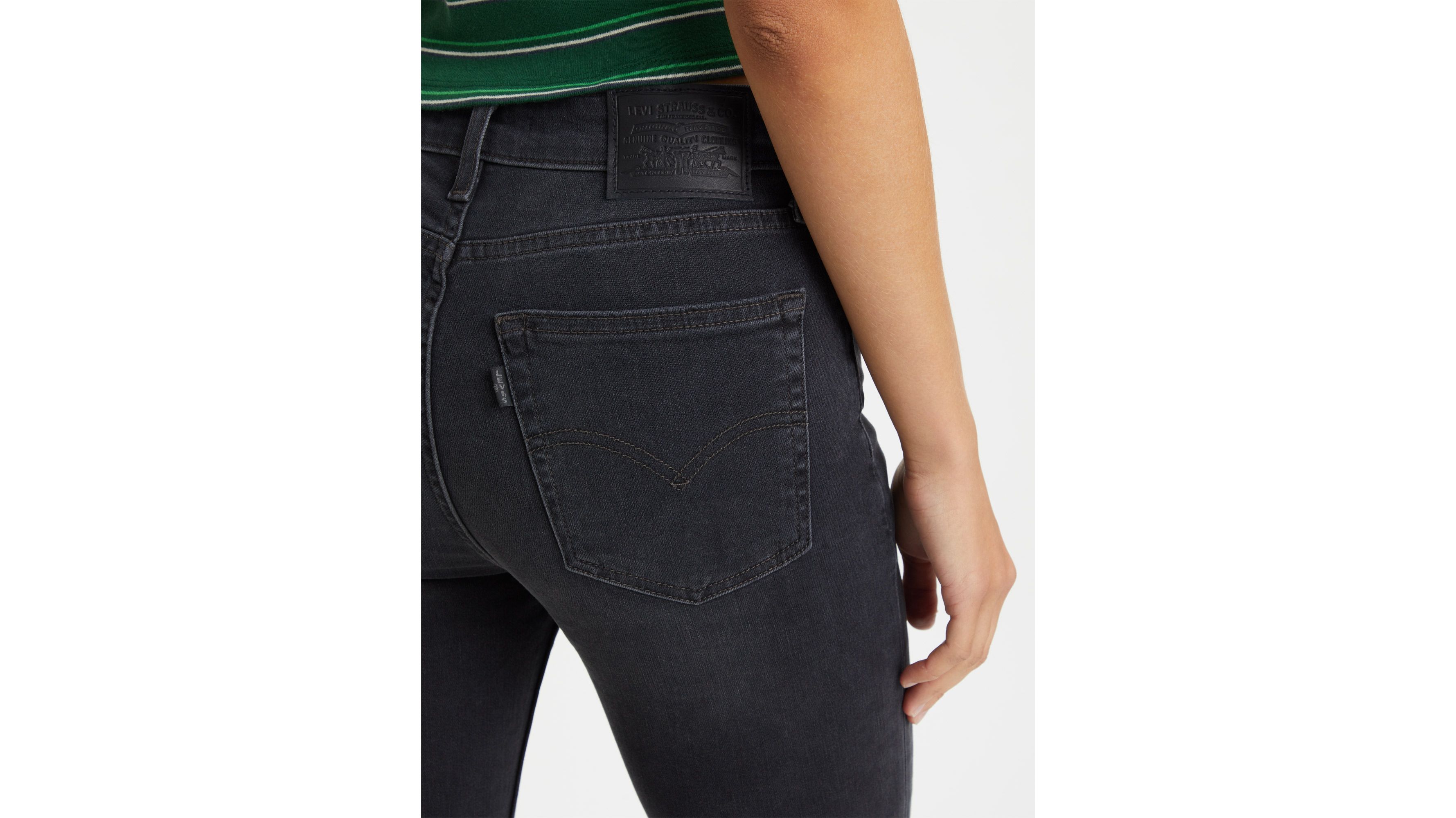 Jean 725™ Taille Haute Bootcut - Black Worn In - Noir