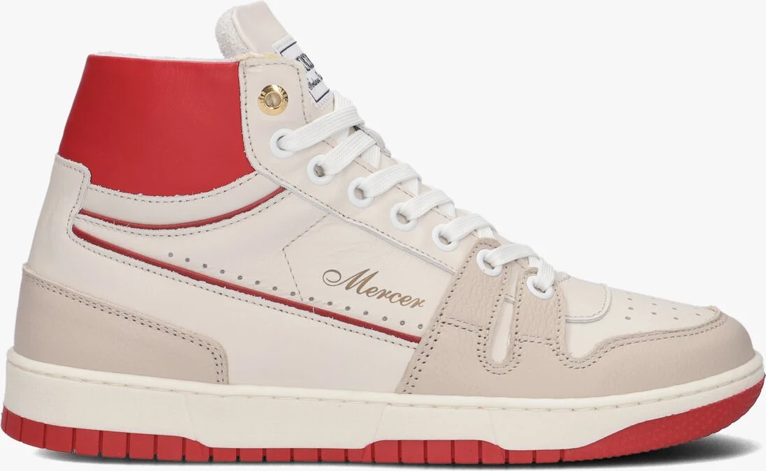 MERCER AMSTERDAM witte mercer amsterdam hoge sneaker the brooklyn high