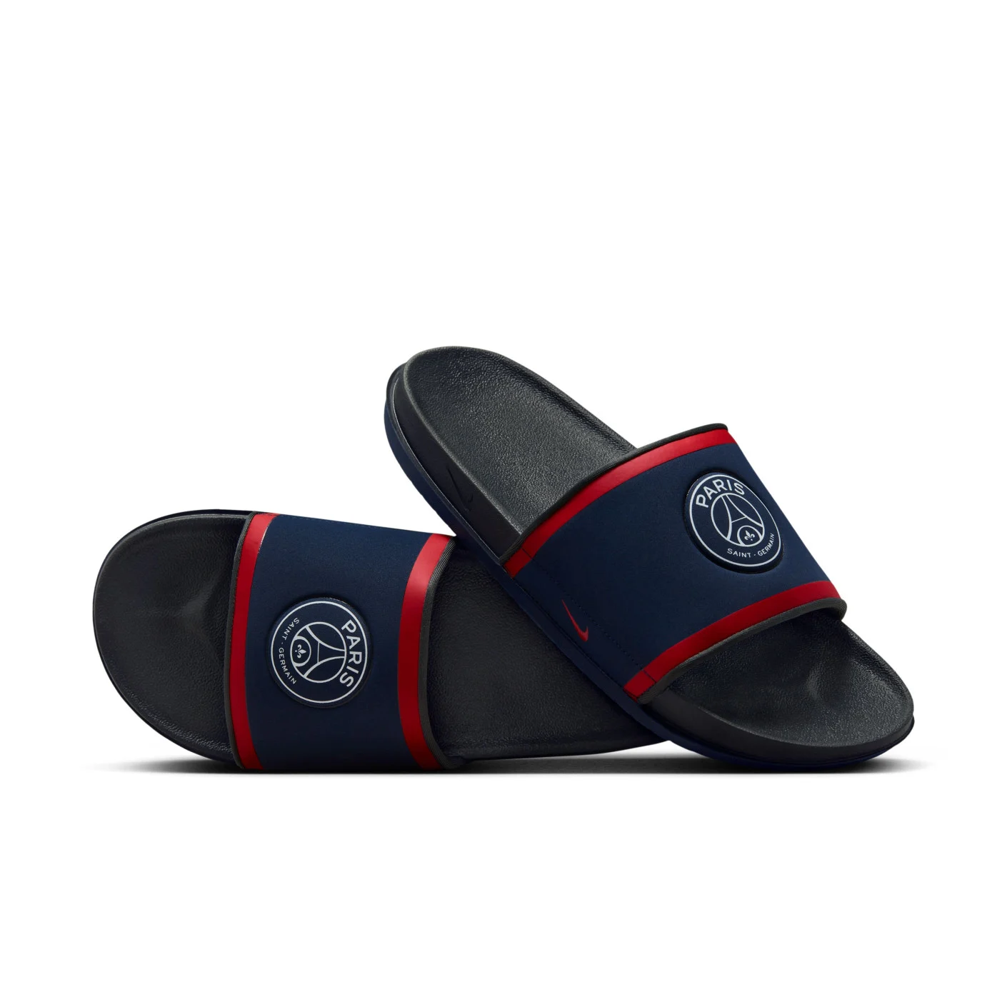 Nike Paris Saint-Germain Slippers 2024-2025 Donkerblauw Rood Wit Zwart