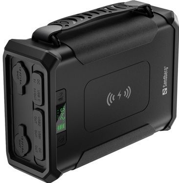Sandberg 420-78 powerbank 96000 mAh Draadloos opladen Zwart