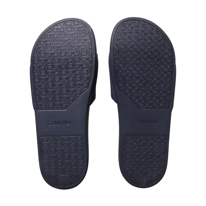Calvin Klein Square Logo Badslippers Heren