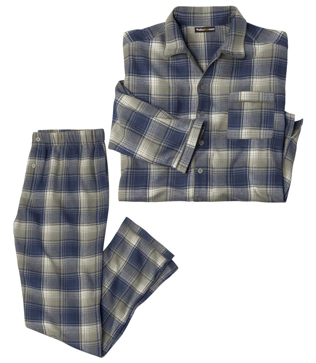 Pyjama Flanelle à Carreaux Top Confort