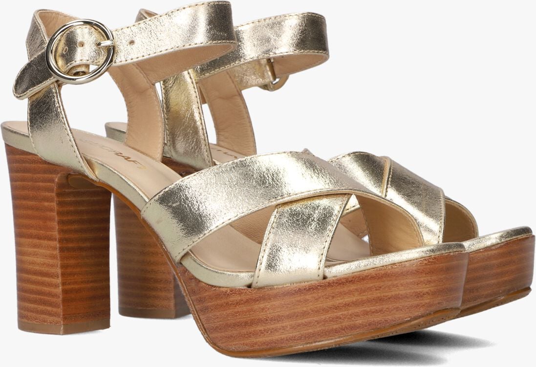 GOOSECRAFT gouden goosecraft sandalen malou 3