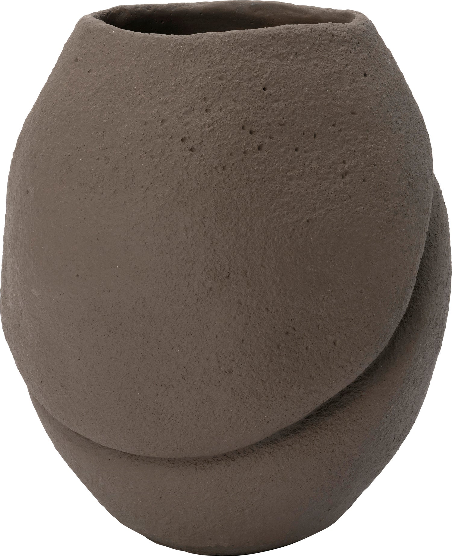Intratuin bloempot Lilo bruin D 25 H 30 cm