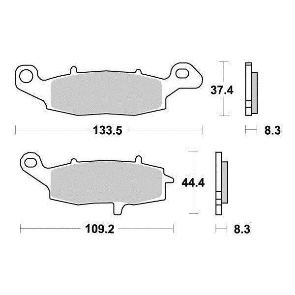 Sifam - Plaquettes de frein S1352N
