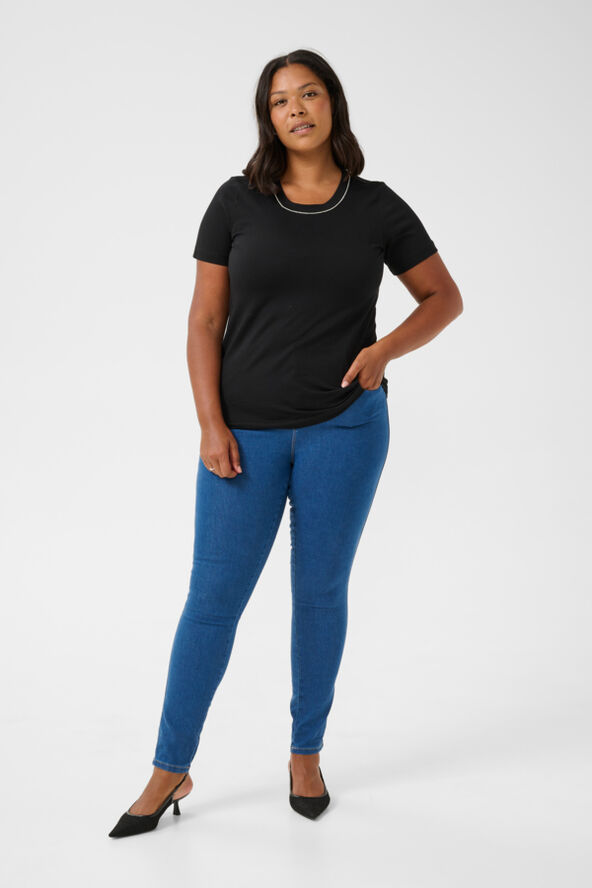 Kaffe Curve KCviana T-Shirt Black deep