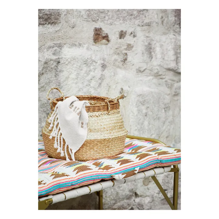 Madam Stoltz Banquette pliable  | Off-White