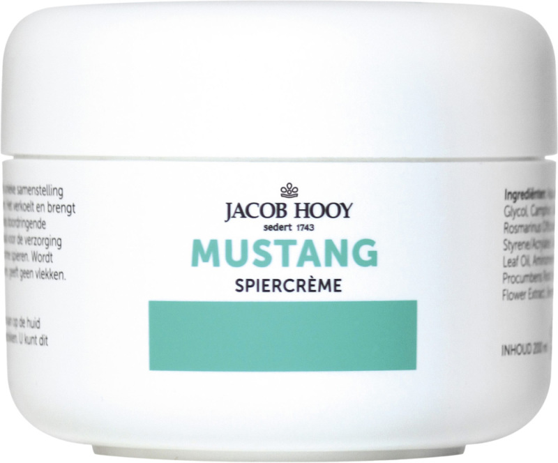 Jacob Hooy Mustang Spiercrème 200ml