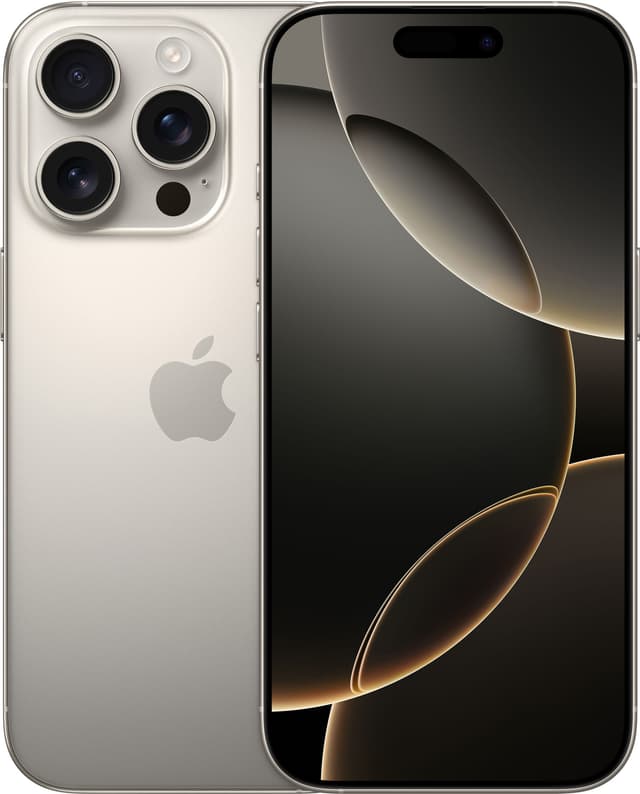iPhone 16 Pro 5G smartphone 256GB (naturlig titanium)