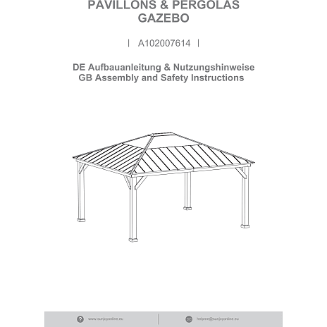 Pavillon ERNIR - 393CM X 452CM