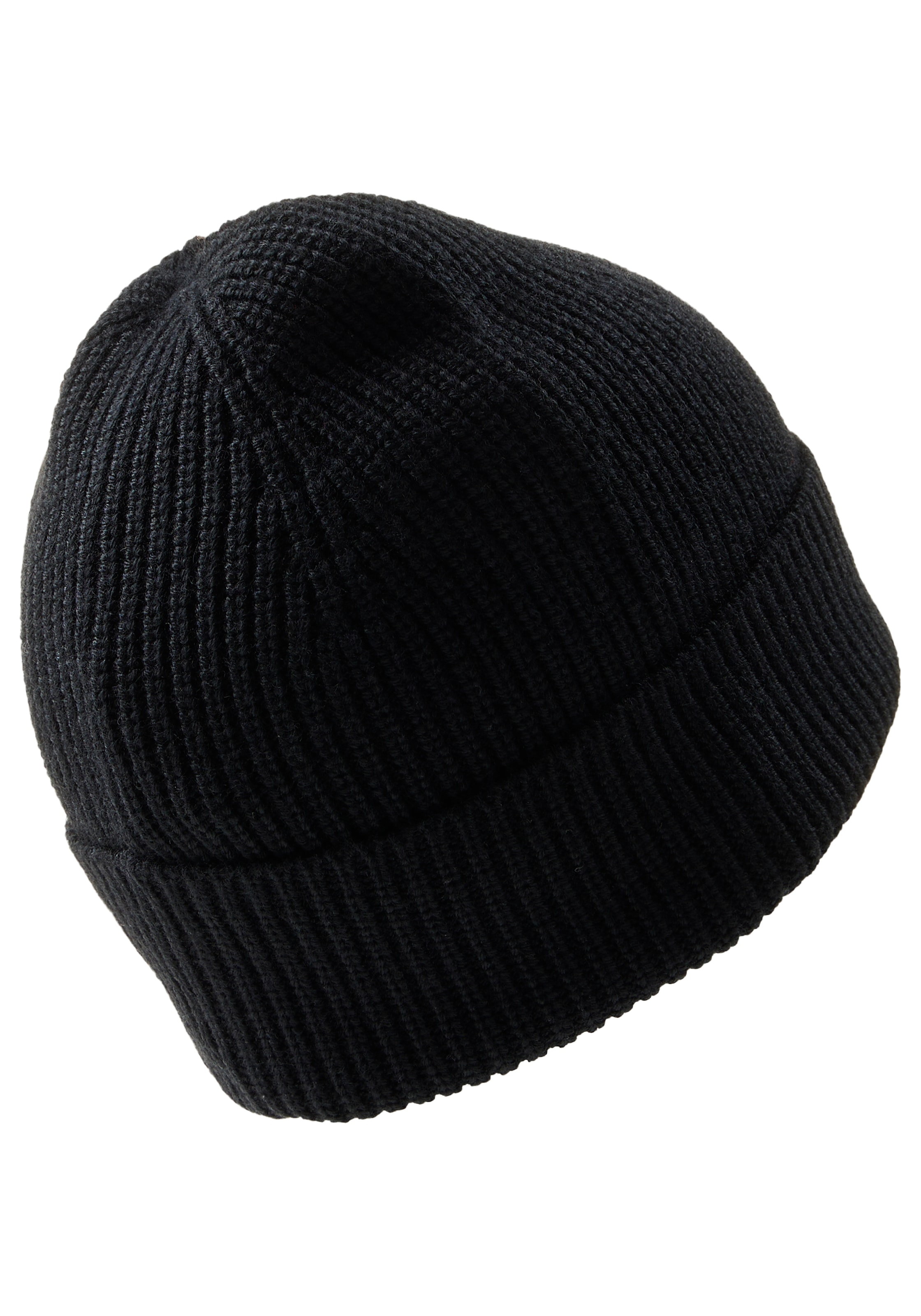 HUGO Beanie »Sentialy Hat« mit Logo-Aufnäher
