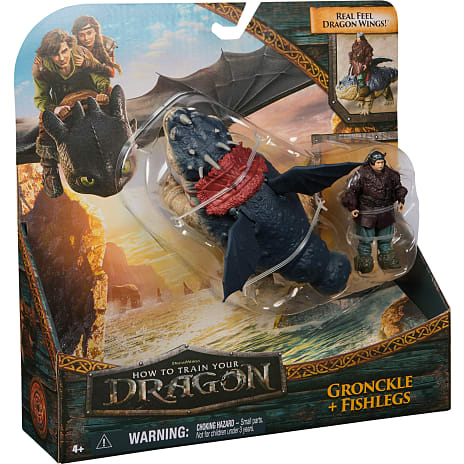 Dragons movie viking og deluxe drage – flere varianter – assorteret