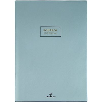 Agenda de l'Enseignant Cirrus - 21,5 x 30 cm - gris foncé - Oberthur