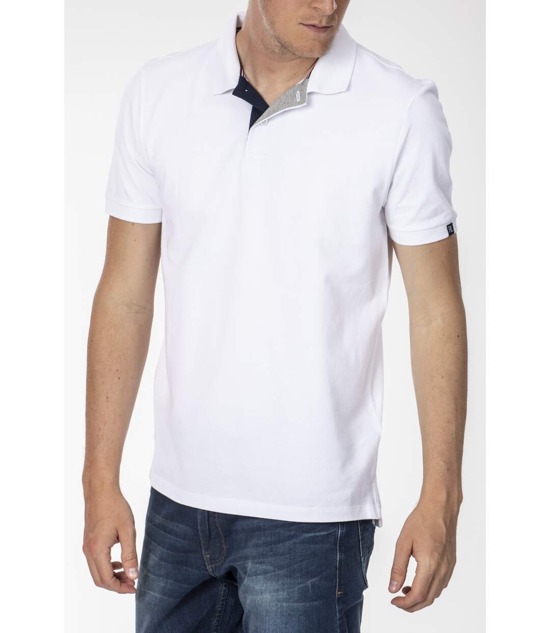 Polo style sport AVERY BLEU / MARINE