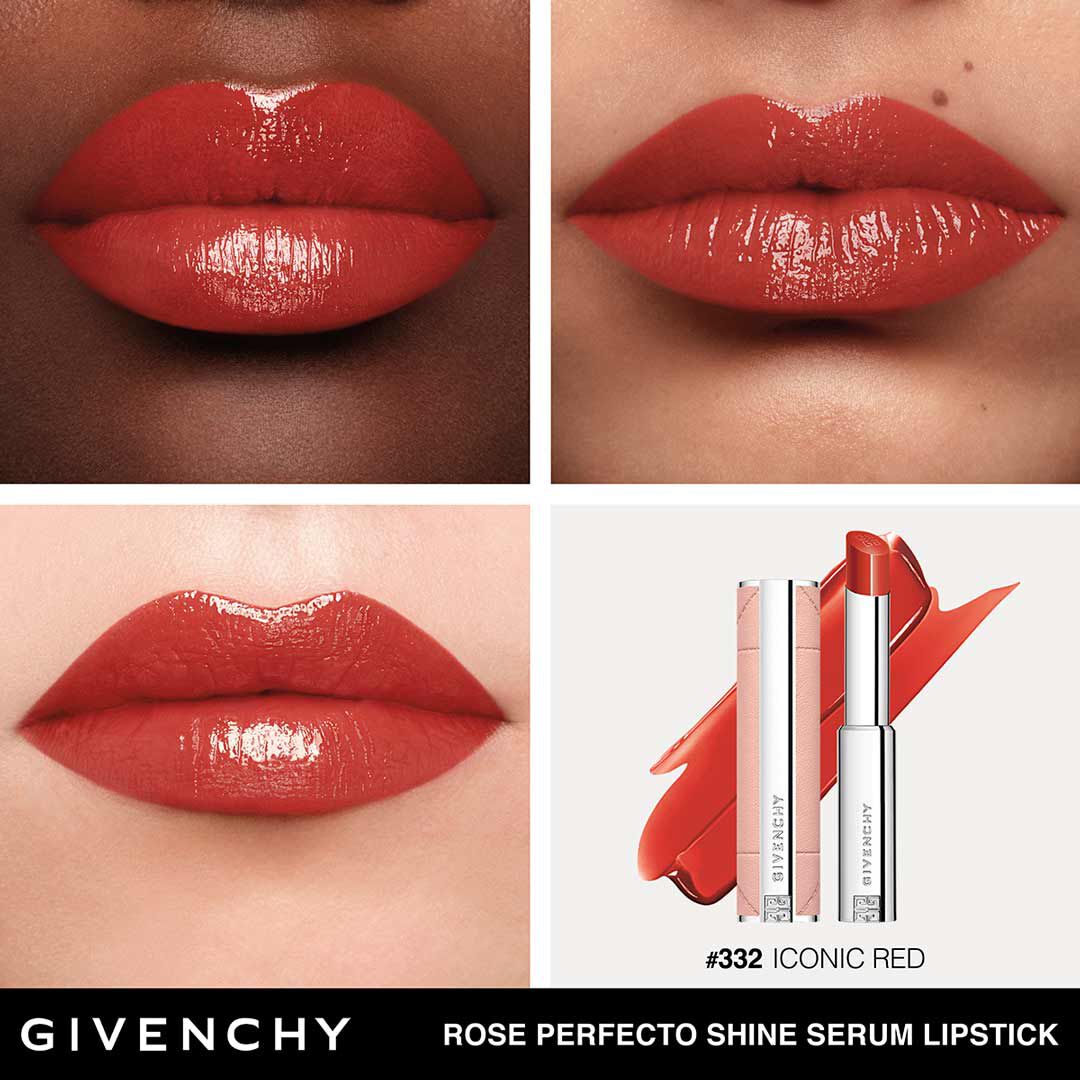 GIVENCHY LÁBIOS Rose Perfecto Shine