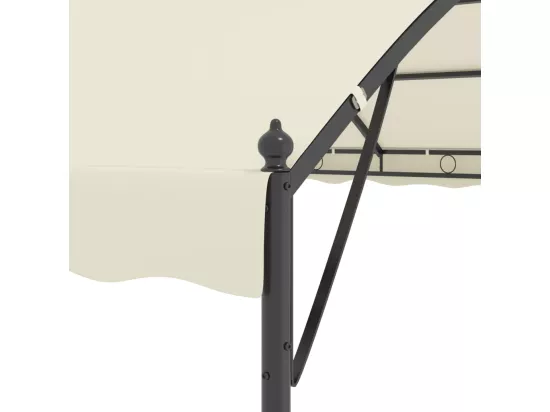 Tonnelle Tissu Crème