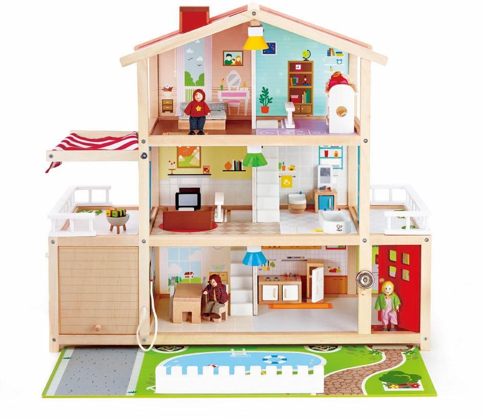 Hape Puppenhaus »Puppen-Villa« inkl. Puppenmöbel