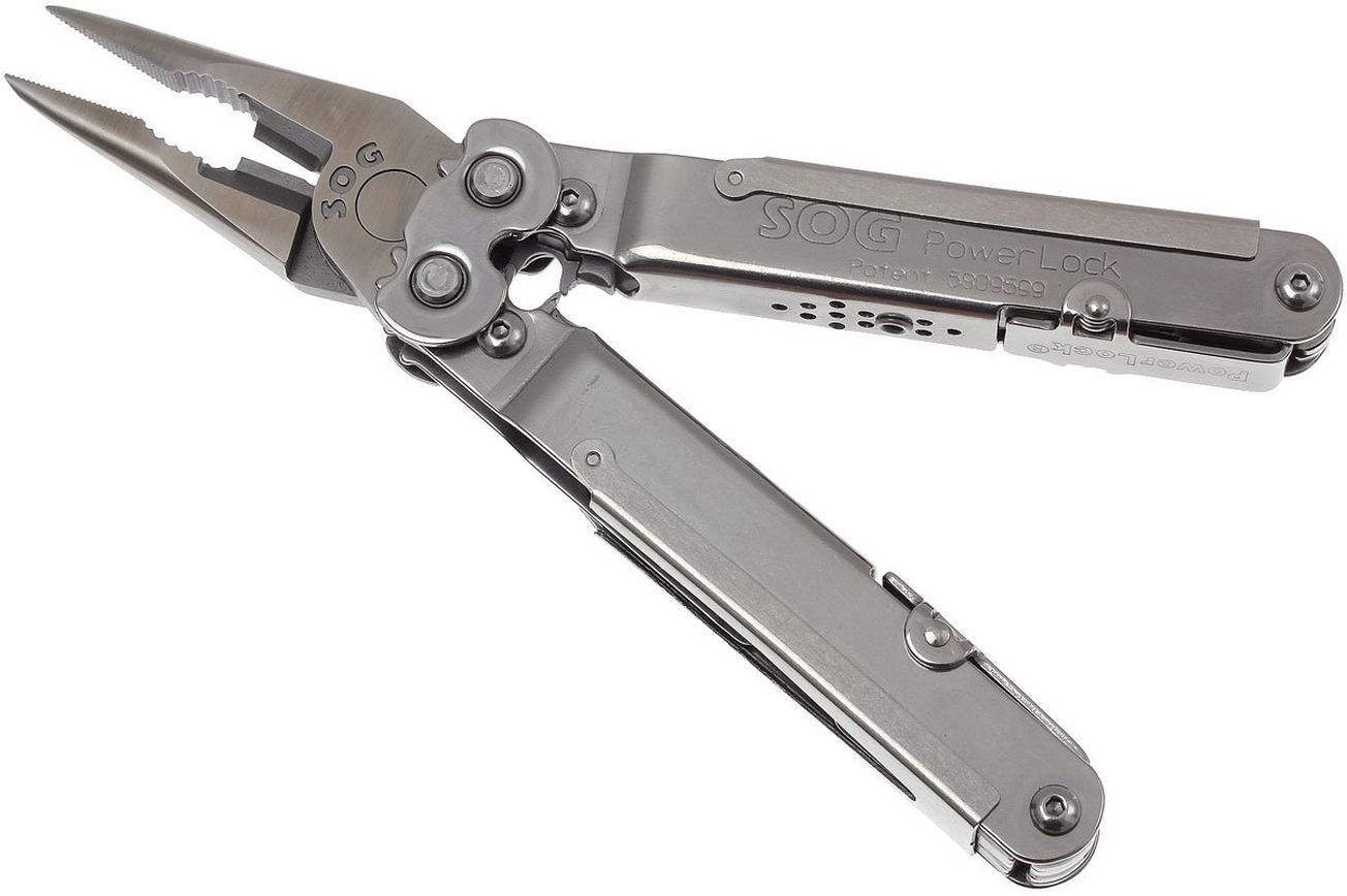 SOG Powerlock S60 multitool, zilver