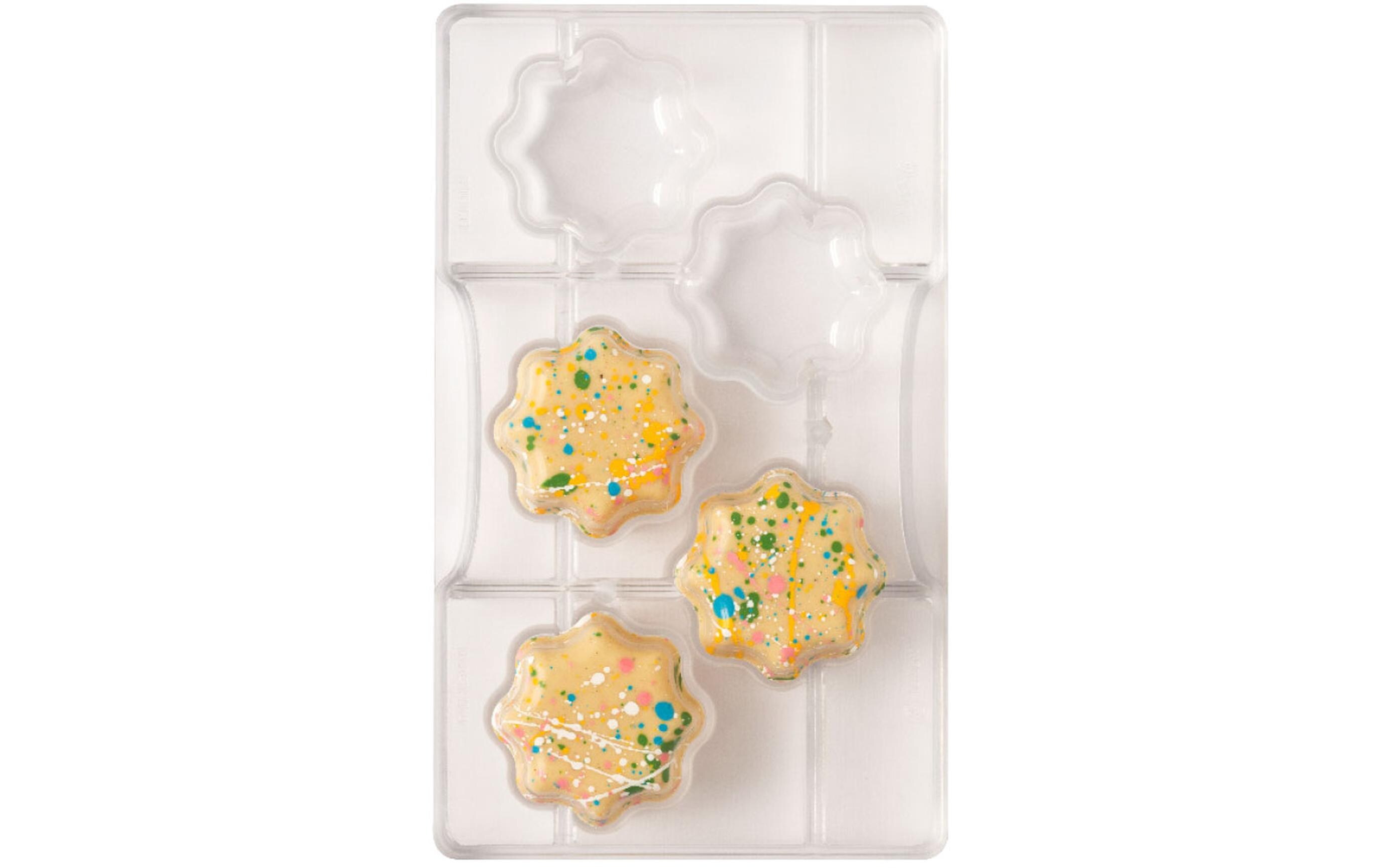 Pralinenform kleine BlumePralinenform
