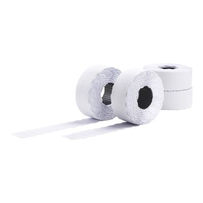 Avery - 10 rouleaux de 1500 étiquettes amovibles pour étiqueteuse 1 ligne - 26 x 12 mm - Blanc