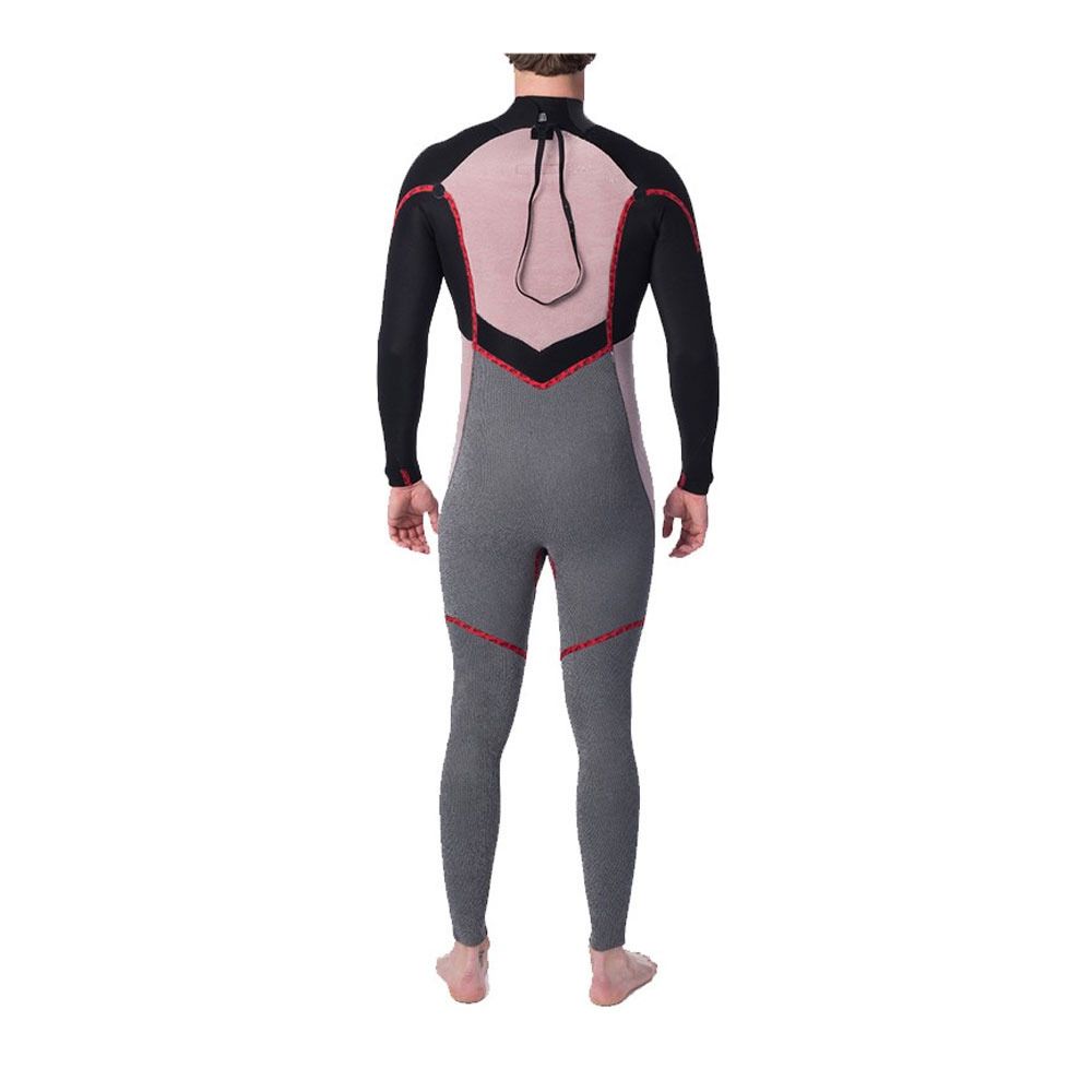 Rip Curl DAWN PATROL 32GB B/ZIP STMR - Combinaison intégrale 3/2mm Homme black