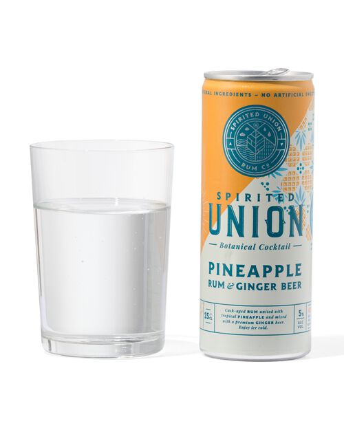Spirited Union pineapple rum & ginger 250 ml