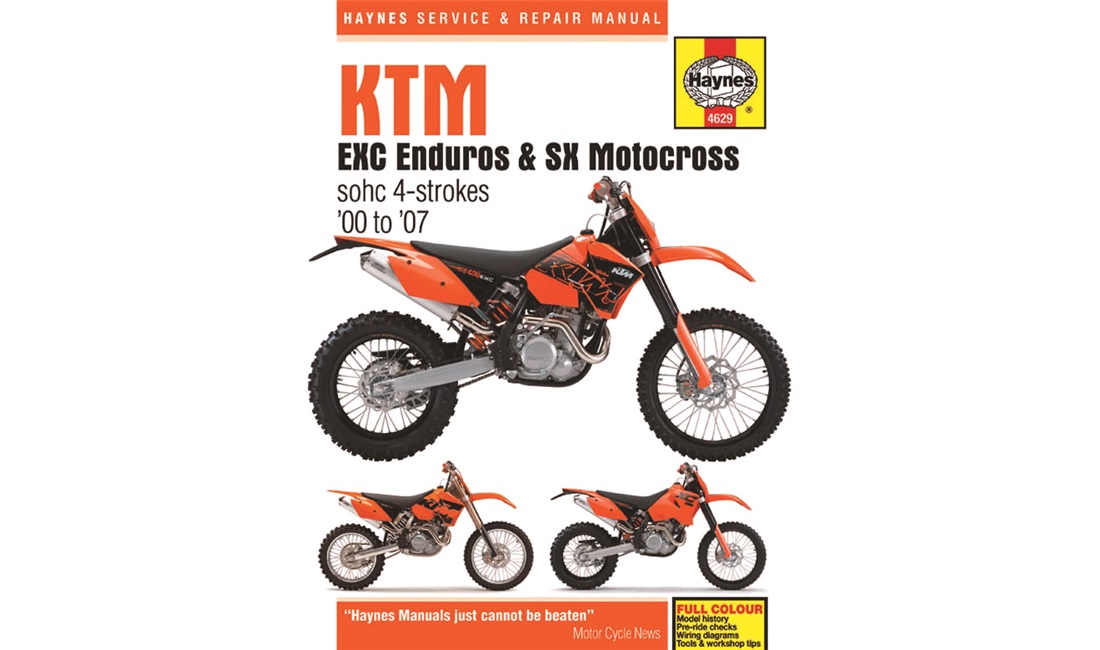 Værkstedshåndbog, KTM EXC/SX 4T 00-07