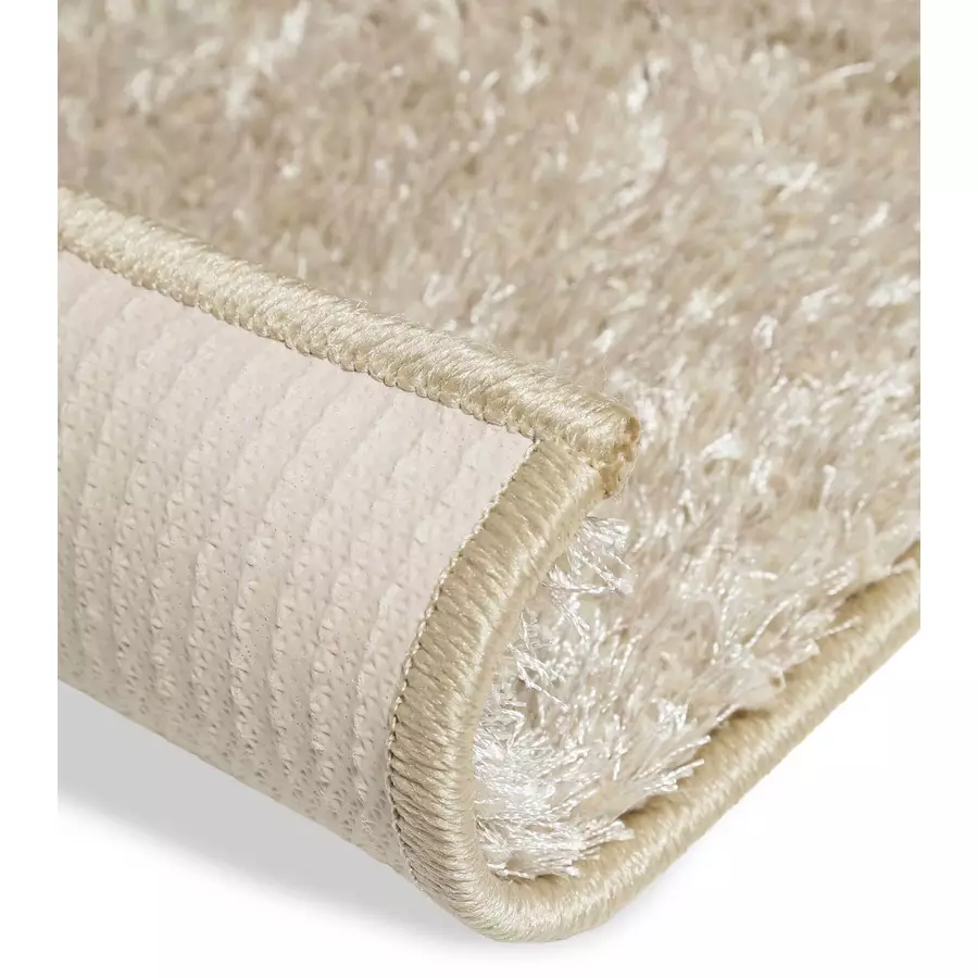 Wecon home basics Hochflorteppich Fanny sand beige