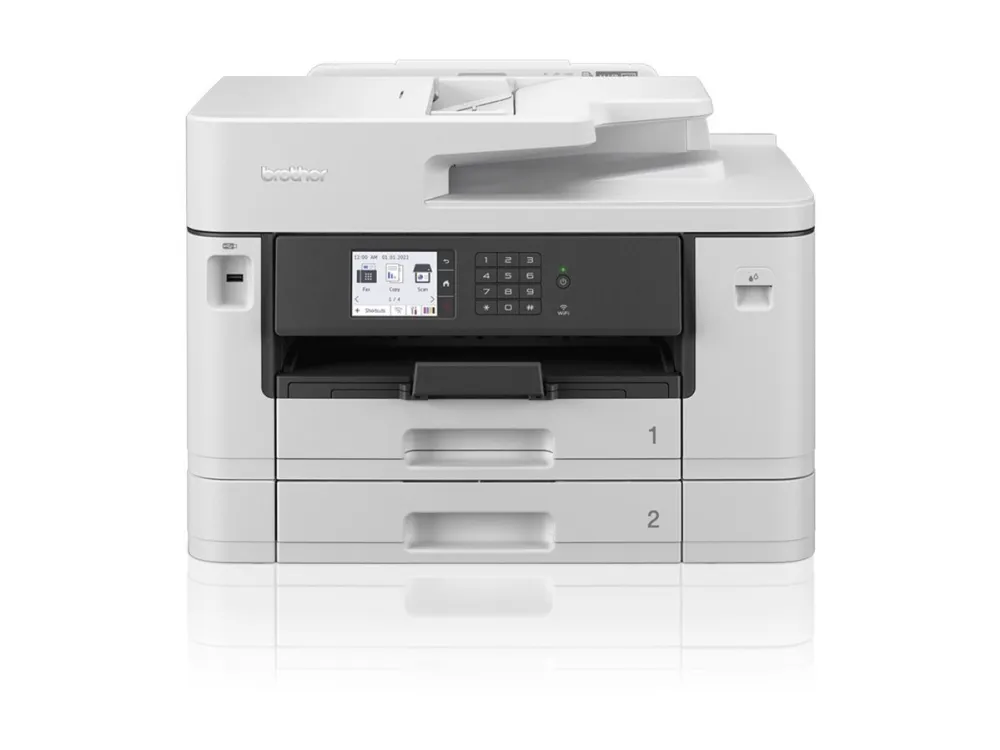Brother MFC-J5740DW - Multifunktionsprinter - farve - blækprinter - A3 (medie) - op til 25 spm (kopiering) - op til 28 spm (udskriver) - 600 ark - 33.6 Kbps - USB 2.0, LAN, Wi-Fi(n), USB vært