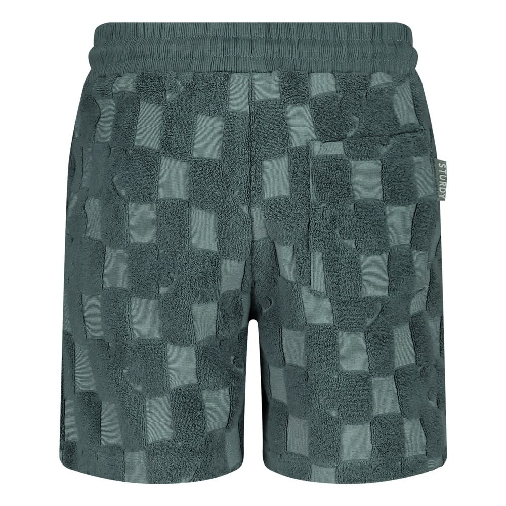 Sturdy Sturdy short ruit badstof - Lagoon Legends petrol