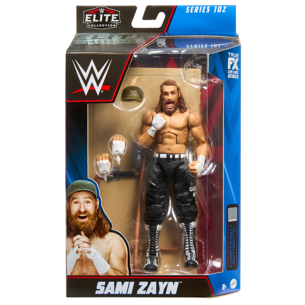 WWE Elite Series 102 Sami Zayn Actionfigur