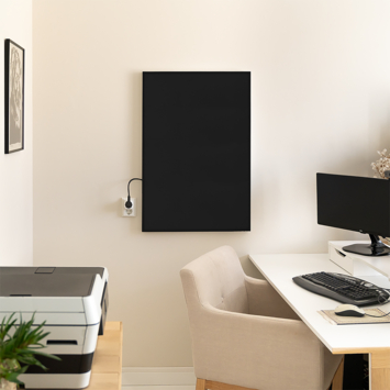 Livn infraroodpaneel Plus 600 120x60cm zwart