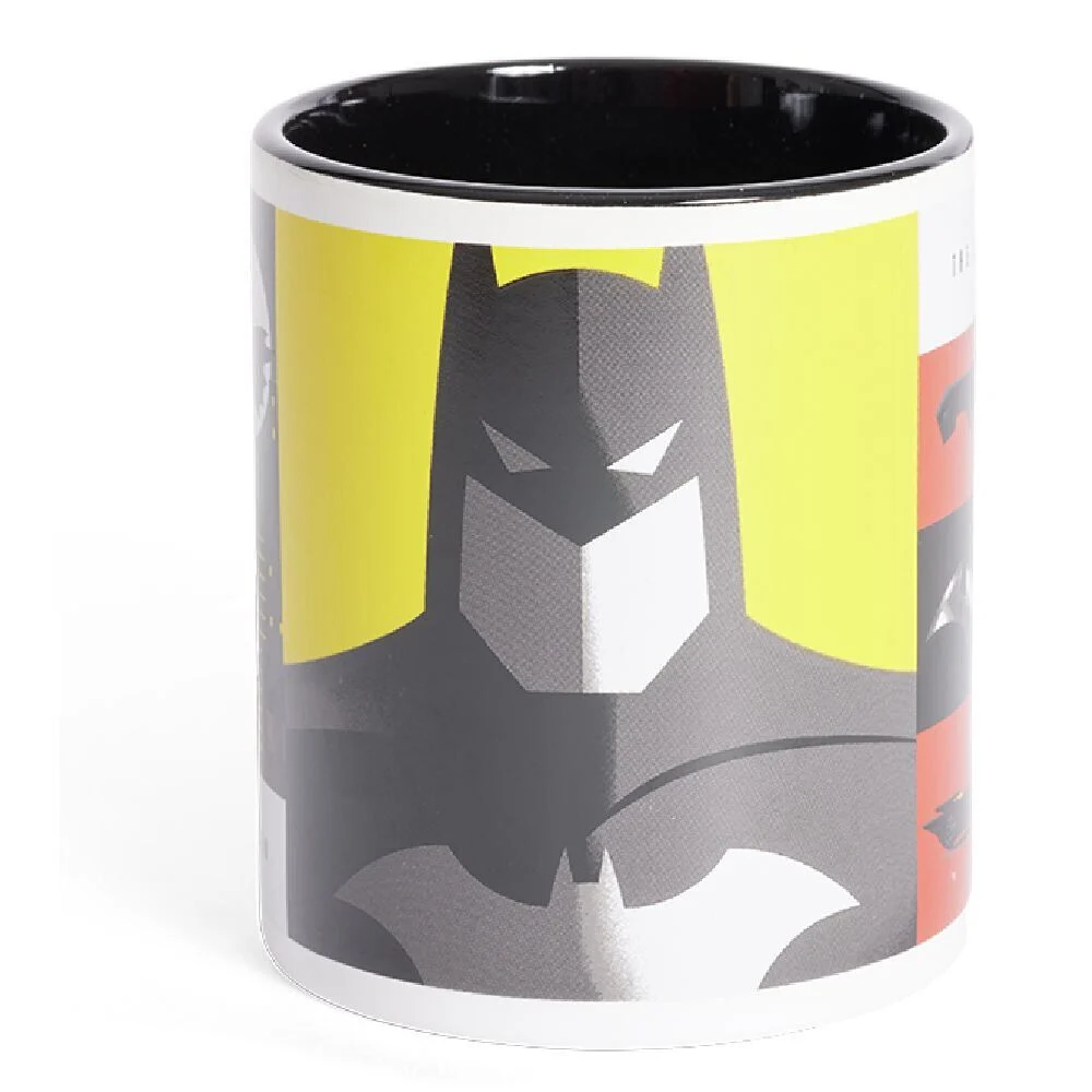Mug Batman Warner Bros noir rouge jaune 320ml