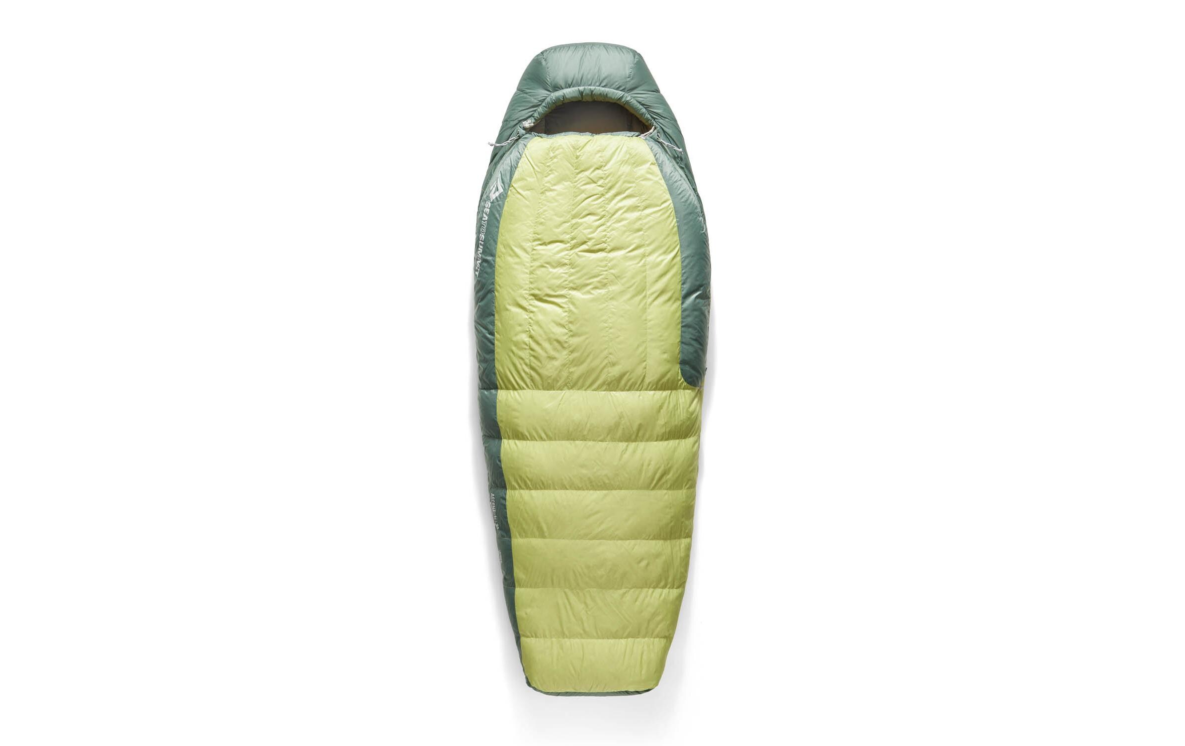 Ascent Women's -1C/30F R Polyester, Grün/Limettengrün<br>Mumienschlafsack