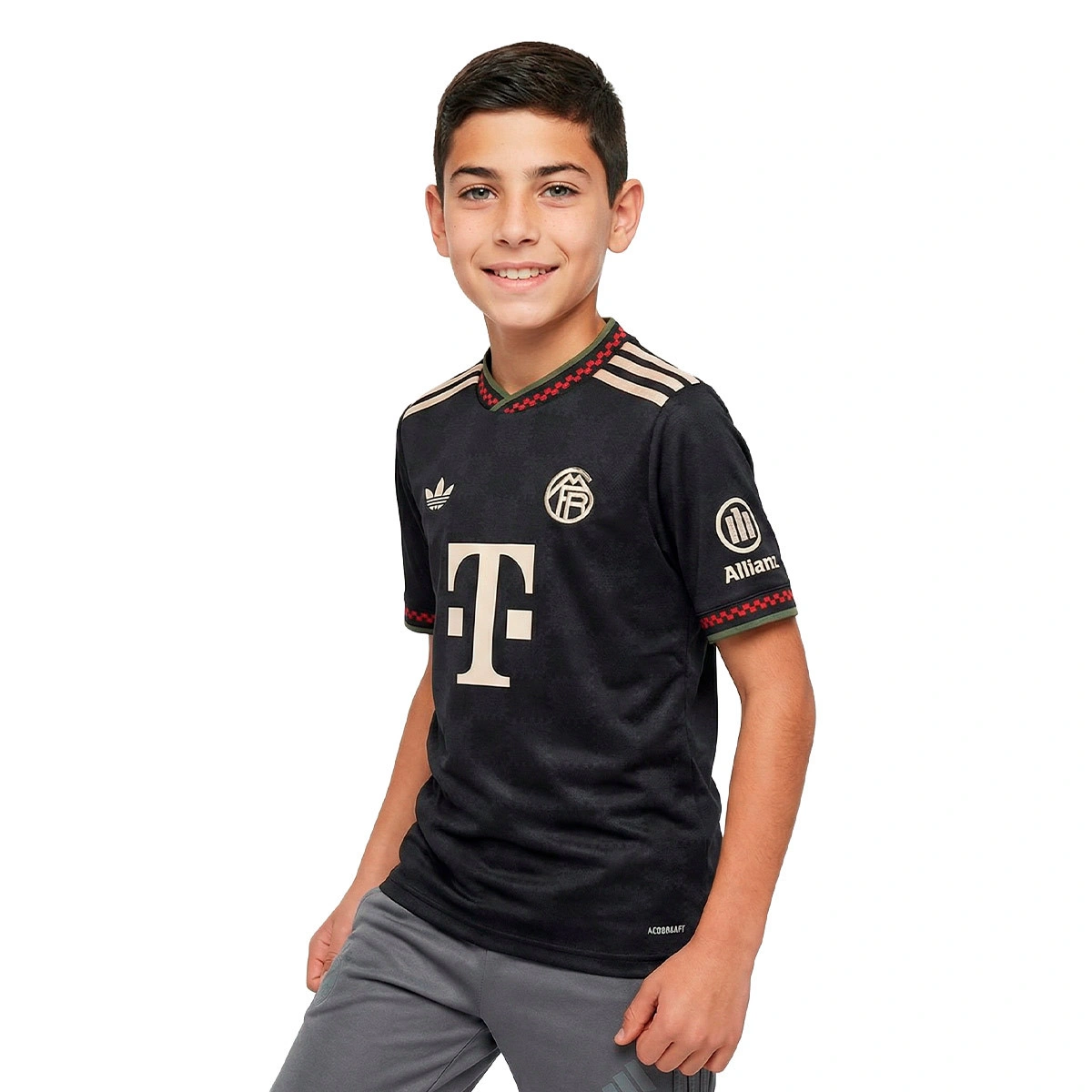 Camisola adidas FC Bayern Terceiro Equipamento 2025-2026 Criança